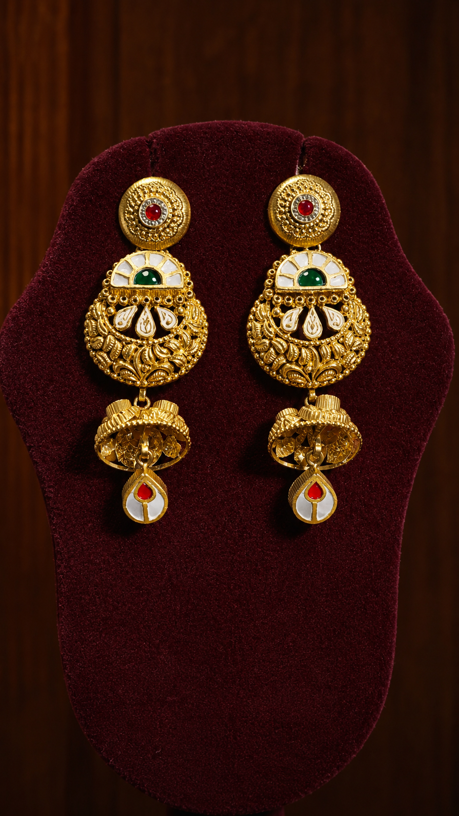 Jaipuri Meenakari work Long set